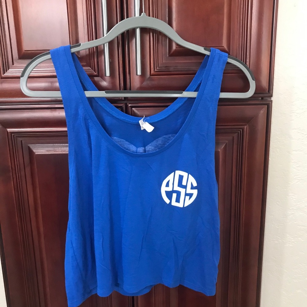 Phi Sigma Sigma 4th of July Crop Top